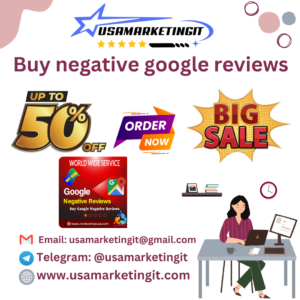 Buy negative google reviews