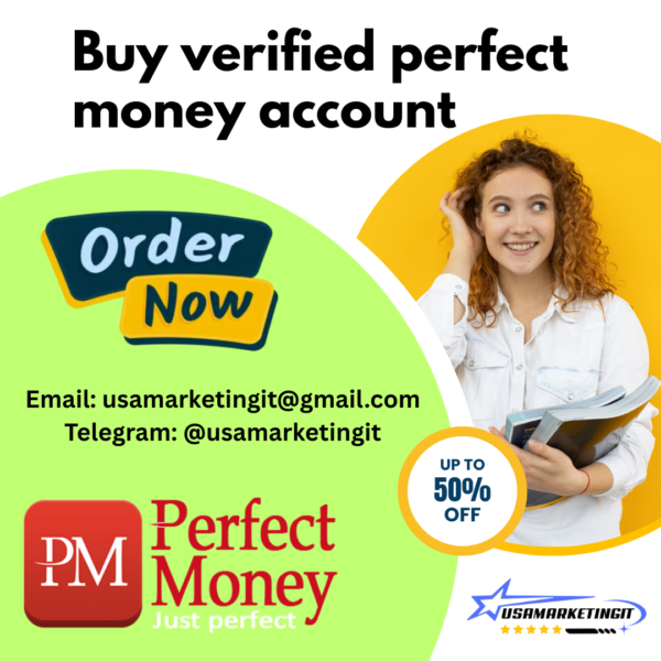 Buy verified perfect money account