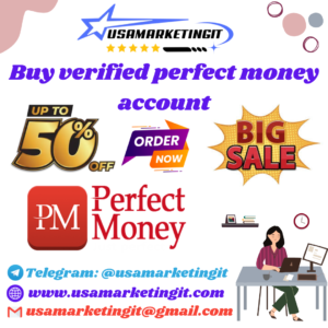 Buy verified perfect money account