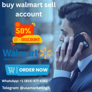 buy walmart sell account